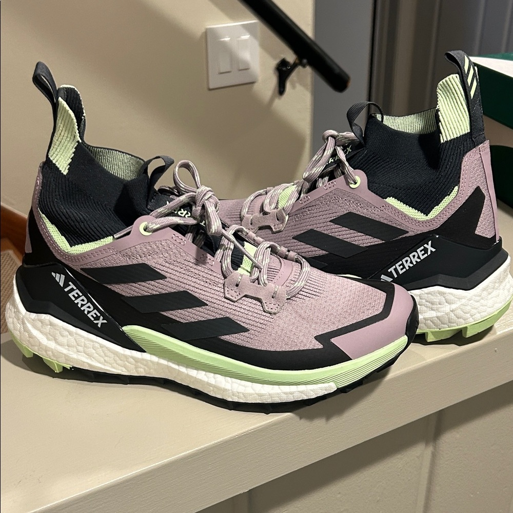 Adidas Terrex Women's Pink and Black Trail Shoes